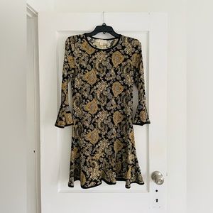 MICHAEL Michael Kors Marigold Paisley Print Dress Size XS